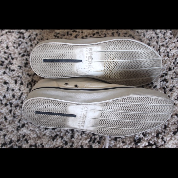 SPERRY Top-Spider White Sneaker / 8 1/2 - Picture 7 of 10